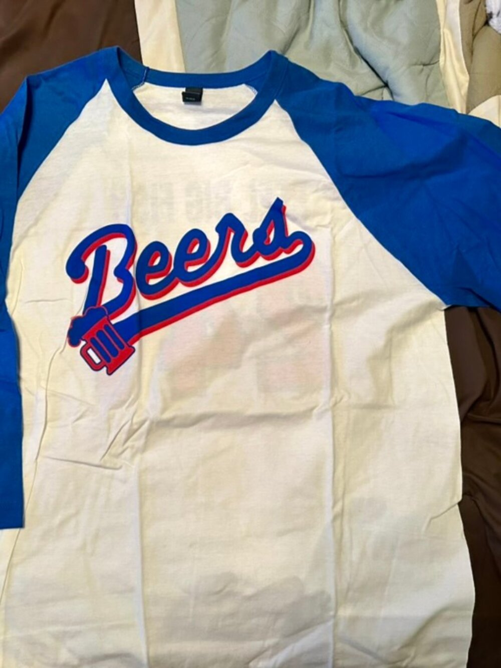 1998 Reel Big Fish Baseketball movie 3/4 sleeve shirt XL